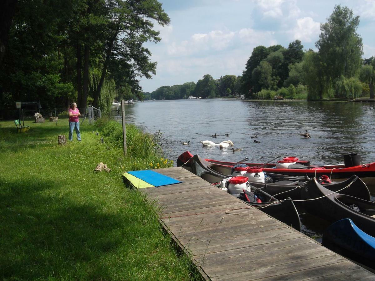Hotel Am Fluss Heidesee Exterior photo